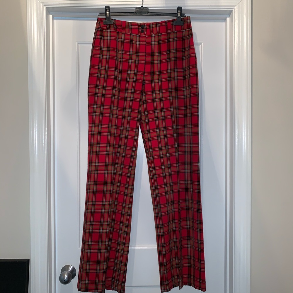 Apange Plaid Pants
